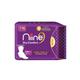 Niine Dry Comfort Sanitary Napkin with Biodegradable Disposable Bags - Ultra Thin XL+ 6's - Sanitary Napkins