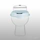 Entros Raised Toilet Seat With Lid 6 Inch (SC7060D) - Wheelchairs & Walking Sticks