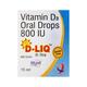 D Liq 800IU Oral Drops 15ml - Supplements-Vit