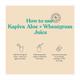 Kapiva Aloe + Wheatgrass Juice 1 ltr - Ayurvedic Juices