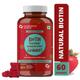 CF Biotin 10000mcg Gummies - Strawberry & Orange Flavour 60's - Hair & Skin