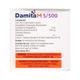 DAMITA M 5/500mg Tablet 10's - Diabetes-Ant