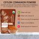 Sorich Organics Ceylon Cinnamon Powder 200 gm - Herbal Dietary Supplement