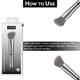 Jaquline USA Contour/highlight Brush 1's - Face Brush