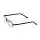 Vision Express 29306 Black Rectangle Eyeglasses (Including Anti-Reflective Coating Lens) 1's - Wearables Eye Glasses