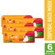 Niine Dry Comfort Sanitary Pads with Biodegradable Disposable Bags - Regular (Pack of 5 x 6's) - Sanitary Napkins