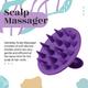 Vandelay Silk Series Scalp Massager - Purple - Massagers