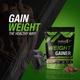 MuscleXP Weight Gainer Powder - Double Chocolate Flavour 1 kg + Shaker 1's - Weight Gain