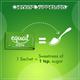 Equal Stevia Sweetener Sachet (Pack of 5 x 100's) 1's - Sugar Substitute