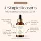 Essentia Extracts Face Oil - Almond (Pack of 2 x 15 ml) 1's - Face Serum