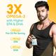 HealthKart HK Vitals Triple Strength Fish Oil Capsule 60's - Omega Fish Oil Fatty Acids