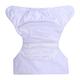 Bumberry Reusable Diaper Cover with 1 Natural Bamboo Cotton Insert - White - Diapers & Wipes