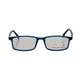 Vision Express 28975 Blue Rectangle Eyeglasses (Including UV Blue Lens) 1's - Wearables Eye Glasses