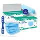 Care View 3 Ply Disposable Surgical Face Mask With Nose Pin - Blue 50's - Face Mask