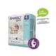 Bambo Nature Tape Diapers with Wetness Indicator - Large (4) 144's - Diapers & Wipes