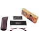 Klar Eye Rectangle Rimless K-511 Reading Glass - Brown, 3.5 Power - Men Eyeglasses