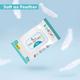 R for Rabbit Feather Aqua Wipes (Pack of 3 x 72's) - Diapers & Wipes
