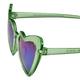 Vision Express Kids 51188 Stylised Green Mirror Polycarbonate Sunglasses - Small 1's - Wearables Sunglasses