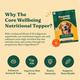 Pawsible Foods Core Wellbeing Nutritional Topper Dog Food Sachets (Pack of 15 x 3.3 g) - Petfood