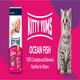 Kitty Yums Kitten(1-12 Months) Dry Cat Food, Ocean Fish 1200 gm - Petfood