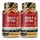 MuscleXP Men Daily Vital Sports Tablet (Pack of 2 x 60's) - Multi-Vitamins