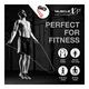 MuscleXP Skipping Rope (Jumping Rope) - Red & Black 1's - Workout Essentials