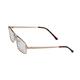Vision Express 29450 Gold Rectangle Eyeglasses (Including Anti-Reflective Coating Lens) 1's - Wearables Eye Glasses