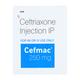 CEFMAC 250mg Injection 1's - Bacterial Infections-Cep