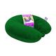VIAGGI Microbead Travel Neck Pillow with Fleece - Hunter Green - Pads And Pillows