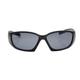 Vision Express Kids 51116 Black Grey Solid Wrap Sunglasses 1's - Wearables Sunglasses