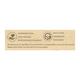 Dr.Morepen Organic Bamboo Adult Orange Toothbrush - Medium 1's - Toothbrushes