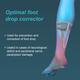 Tynor Foot Drop Splint With Liner - Grey (Left) (L) 1's - Knee/Ankle/Leg/Foot Supports