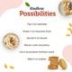 Neuherbs Classic Omega Peanut Butter - Crunchy 400 gm - Nutritional Bars