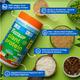 Fast&Up Plant Protein Isolate Powder - Ghana Chocolate Flavour 450 gm - Protein Drink
