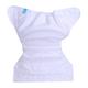Bumberry Reusable Diaper Cover (2-36 Months) with 2 Wet Free Inserts - White - Diapers & Wipes