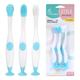 R for Rabbit Stylo Toothcare Set - White Blue - Baby Oral Care
