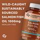 CF Salmon Fish Oil 1000 mg Softgel Capsule 150's - Omega Fish Oil Fatty Acids