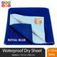 BeyBee Baby Care Waterproof Bed Protector Sheet - Royal Blue (M) 2's - Baby Bedding