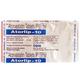 ATORLIT 10 Tablet 10's - High Cholesterol-Dys