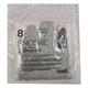 Ansell Encore Latex Micro Powder Free Gloves (8.0) (1 Pair) - Gloves - S