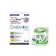 Dr. Oxyn Silver+ N9 Pure Silver Diabetic Socks (1 Pair) + Vringra Pure Nectar Stevia Extract Sweetener Drops 20 ml - Diabetes Care (Ayush)