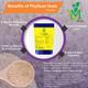 Mint Veda Psyllium Husk Powder (Pack of 2 x 200 gm) - Digestive Health