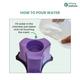 Sahyog Wellness Sturdy Vaporizer - Purple - Nebulizers / Vaporizer
