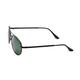 Vision Express 12026P Black Green Aviator Sunglasses 1's - Wearables Sunglasses