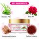 Eartho Essentials Hydrating Glow Gel - Aloevera Rose 50 gm - Face Gels