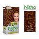 Nisha Creme Hair Color - 4.3 Golden Brown 60 gm - Crème