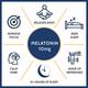 CF Mela-Rest Melatonin 10 mg Veg Tablet 100's - Mental Health