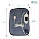Sahyog Wellness Velvet Orthopaedic Pain Reliever Electric Heating Pad - Grey - Hot Pack/Ice Bag