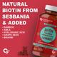 CF Biotin 10000mcg Gummies - Strawberry & Orange Flavour 60's - Hair & Skin