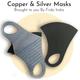 Arcatron Frido Combo Face Mask (Silver Plus 5's + Copper Plus 5's) - Face Mask